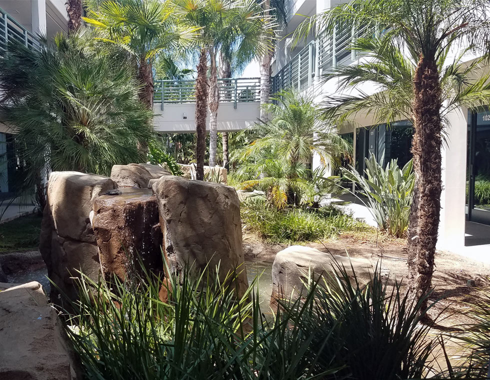 Global CRES Office Building Landscaping.